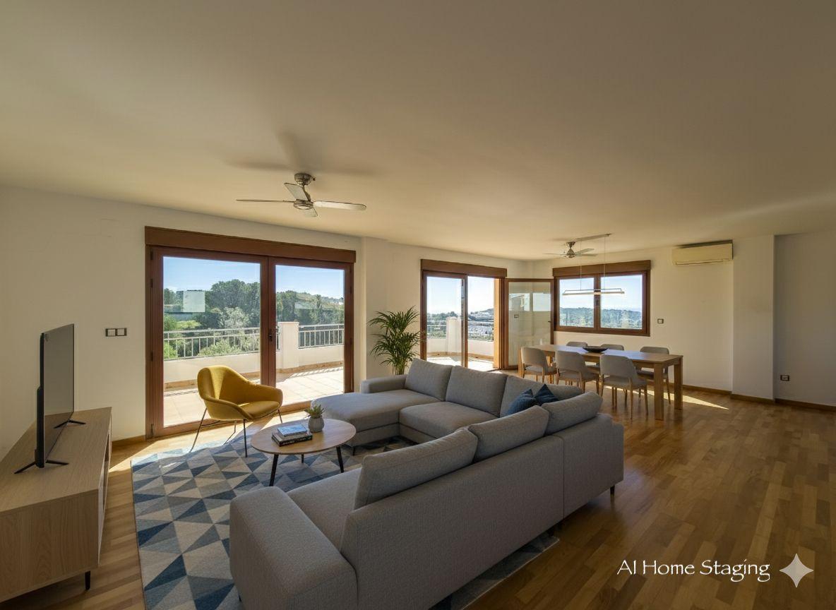 Penthouse à Altea La Vella avec 3 chambres et une terrasse de 99 m² à vendre.