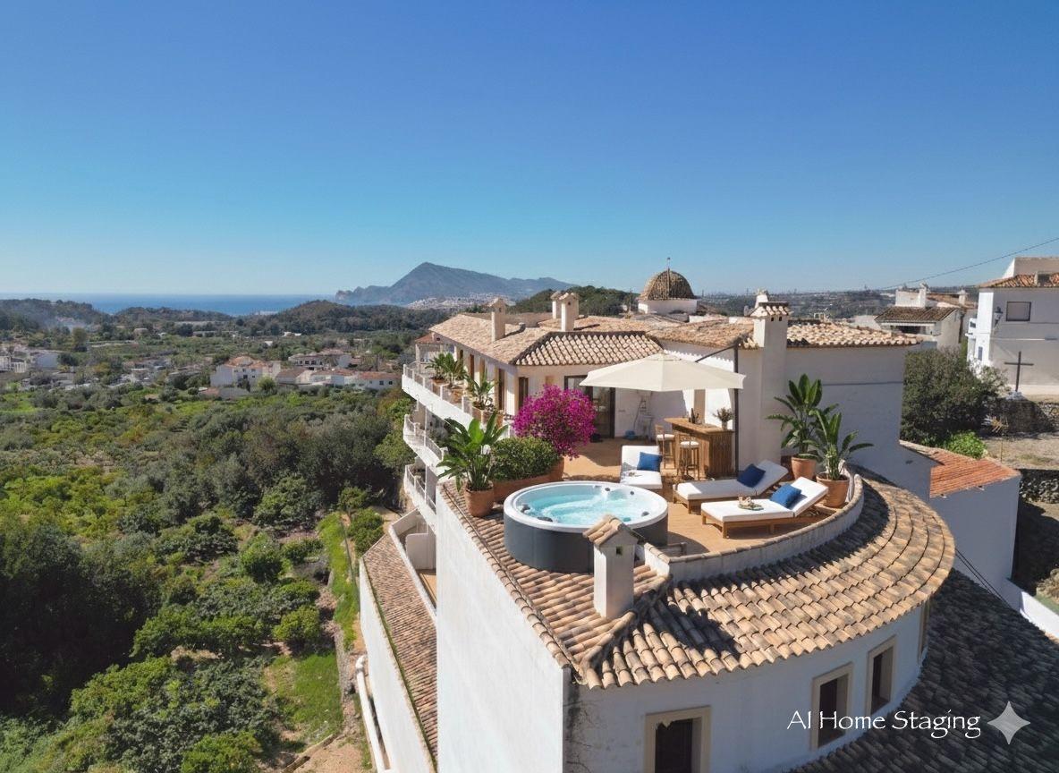 ACWLYEXQ - Penthouse à Altea La Vella avec 3 chambres et une terrasse de 99 m² à vendre.