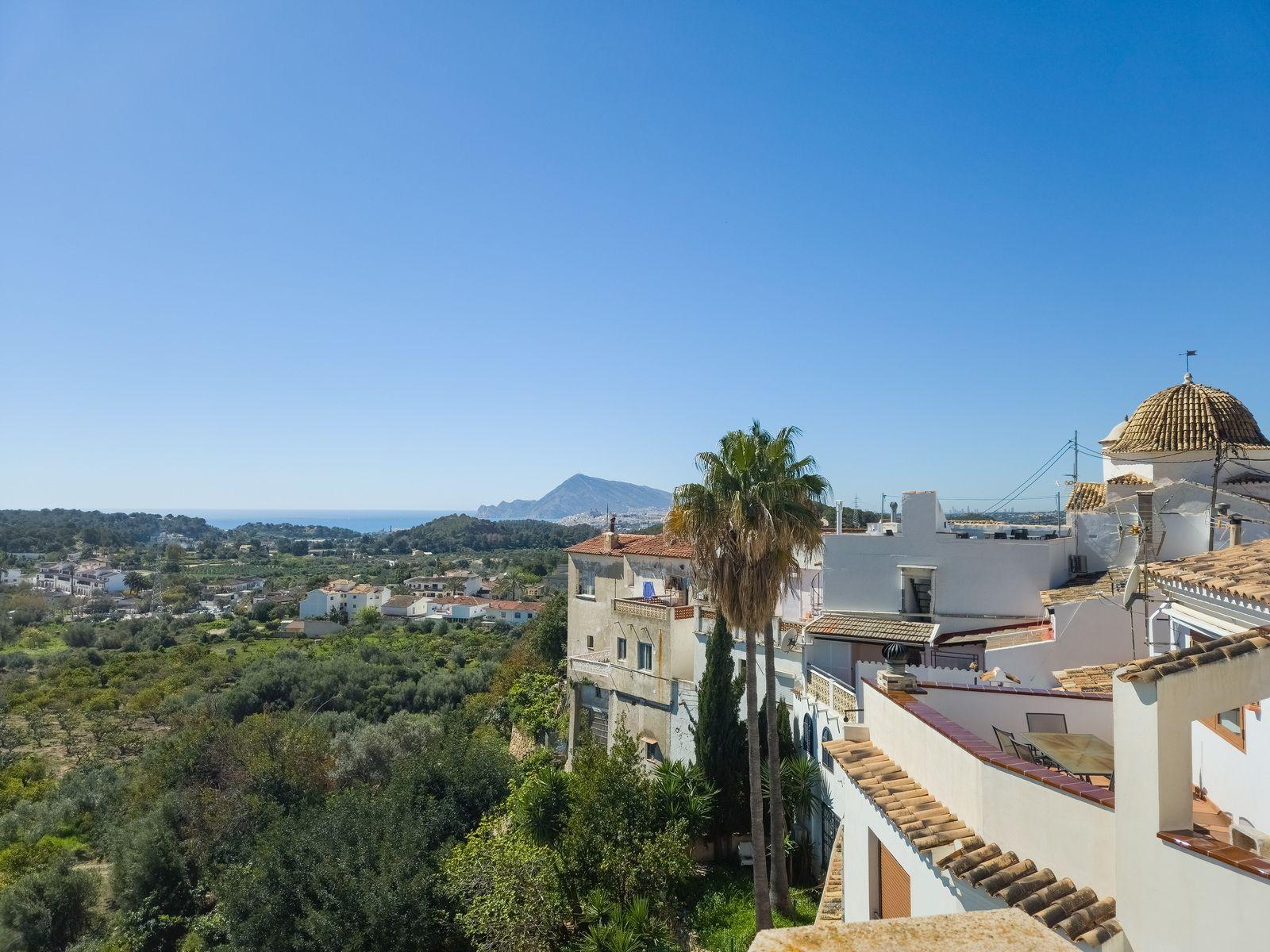 Penthouse à Altea La Vella avec 3 chambres et une terrasse de 99 m² à vendre.