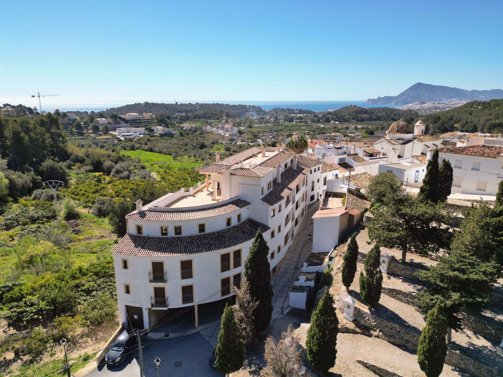 Penthouse à Altea La Vella avec 3 chambres et une terrasse de 99 m² à vendre.