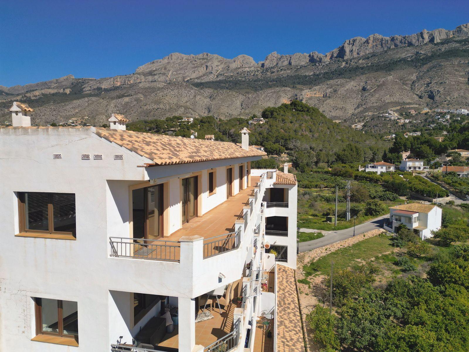 Penthouse à Altea La Vella avec 3 chambres et une terrasse de 99 m² à vendre.