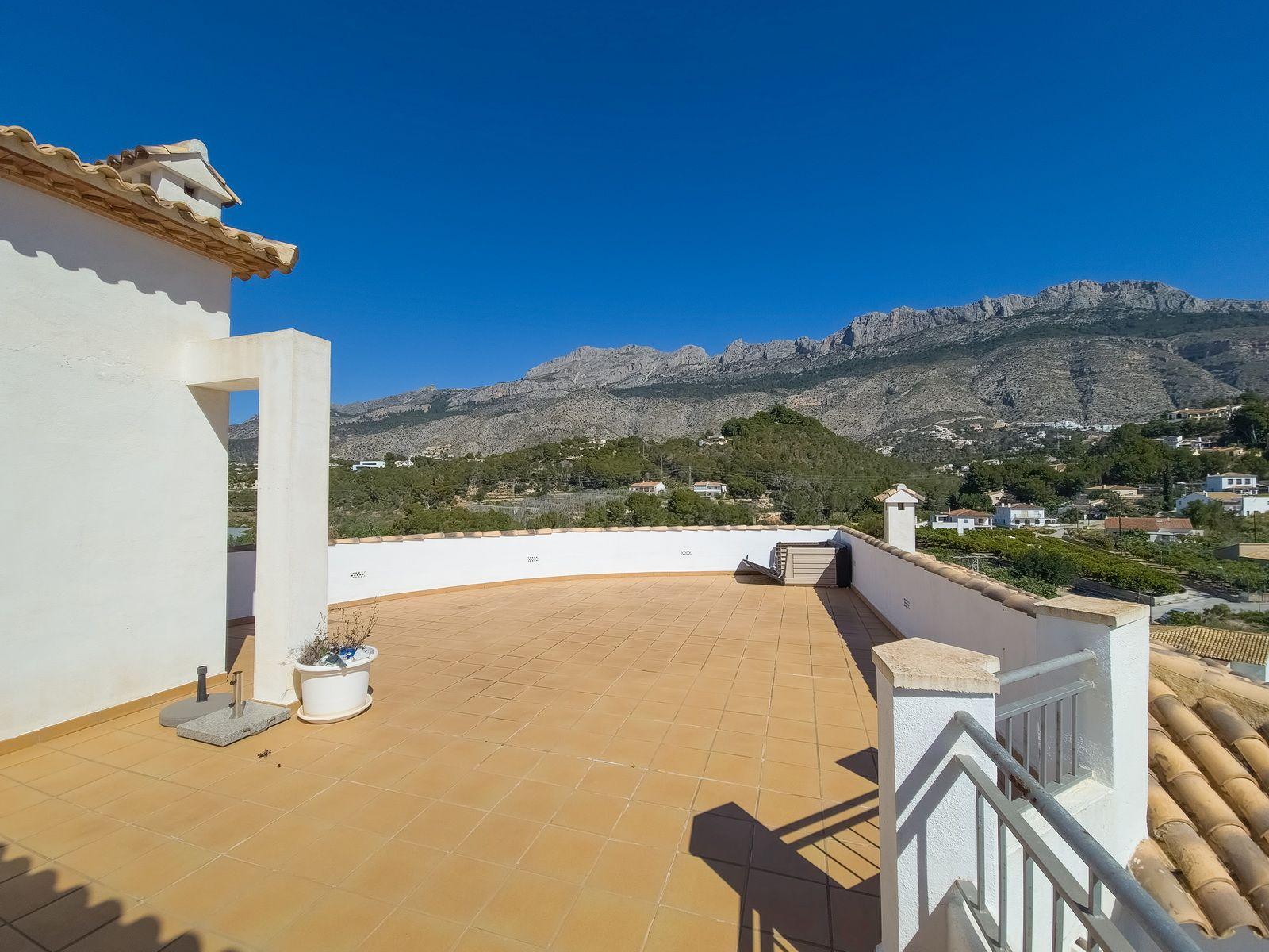 Penthouse à Altea La Vella avec 3 chambres et une terrasse de 99 m² à vendre.