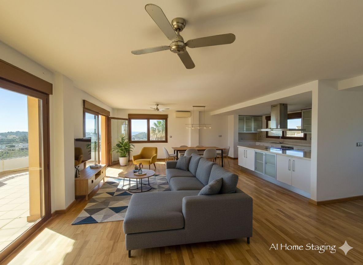 Penthouse à Altea La Vella avec 3 chambres et une terrasse de 99 m² à vendre.