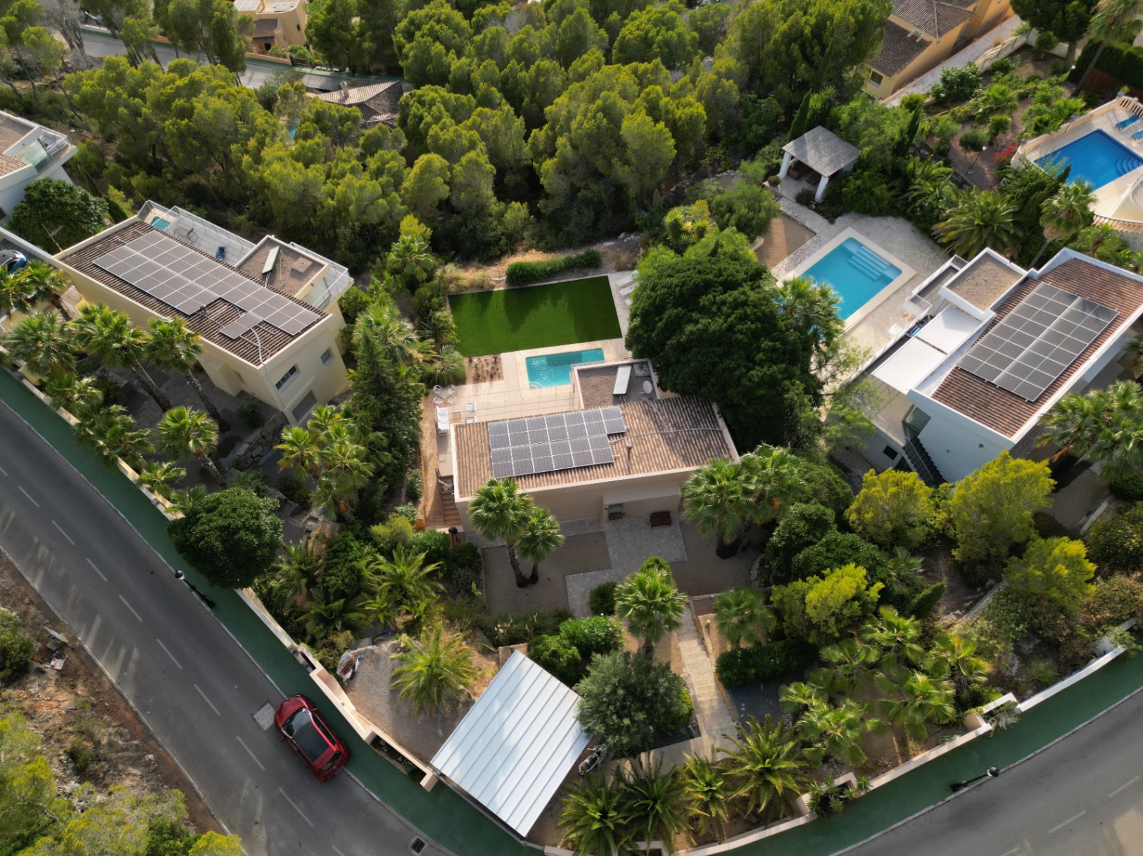 Villa avec vue sur les montagnes à Altea Hills – intimité, nature et art de vivre méditerranéen sur la Costa Blanca